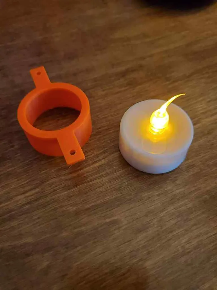 Tea Light Adapter by jshessen | Download free STL model | Printables.com