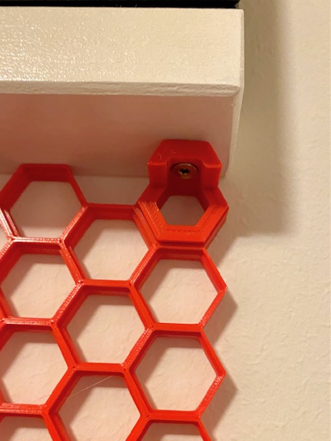 ceiling mounting for honeycomb