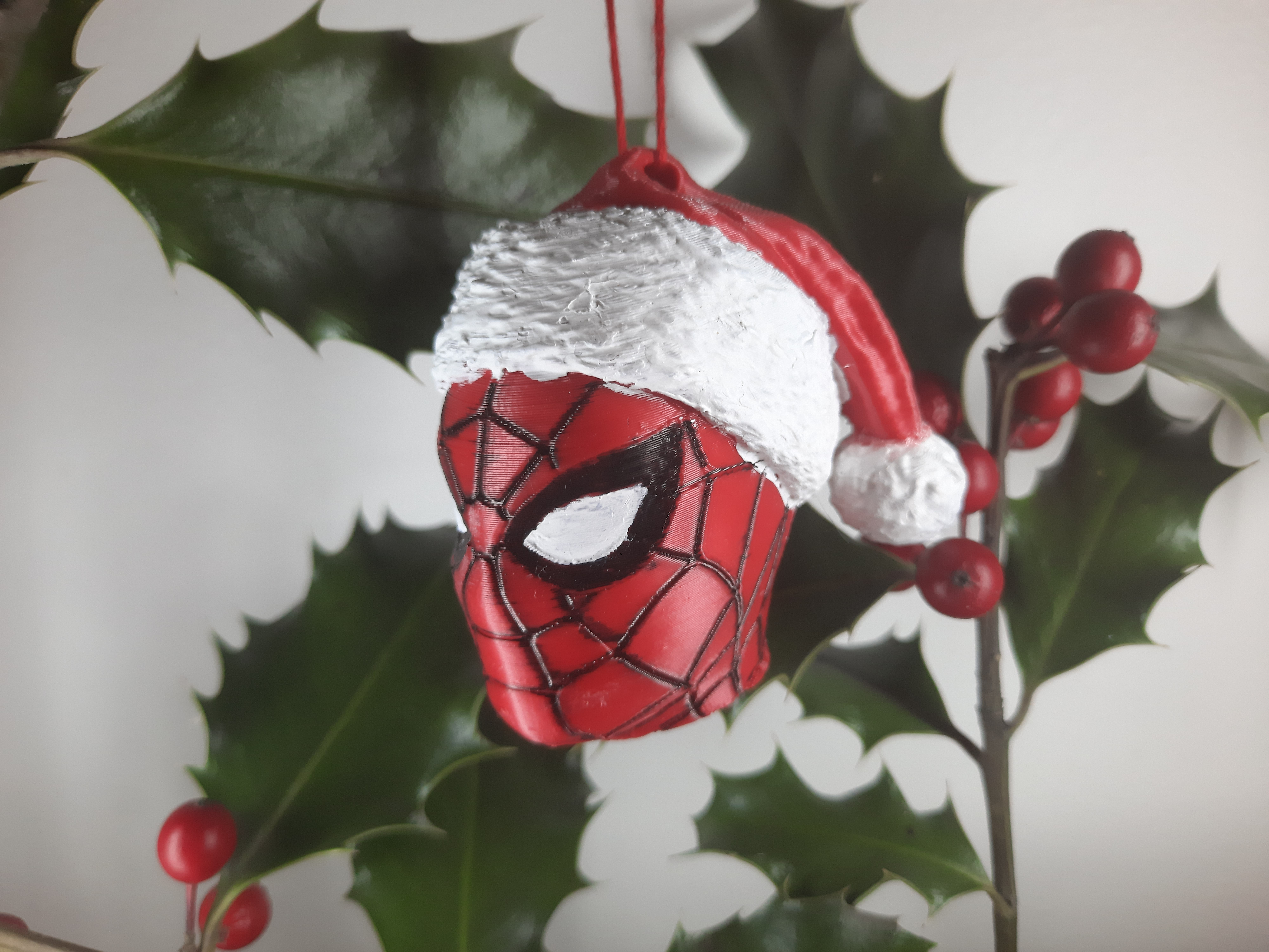 Spiderman Christmas ornament