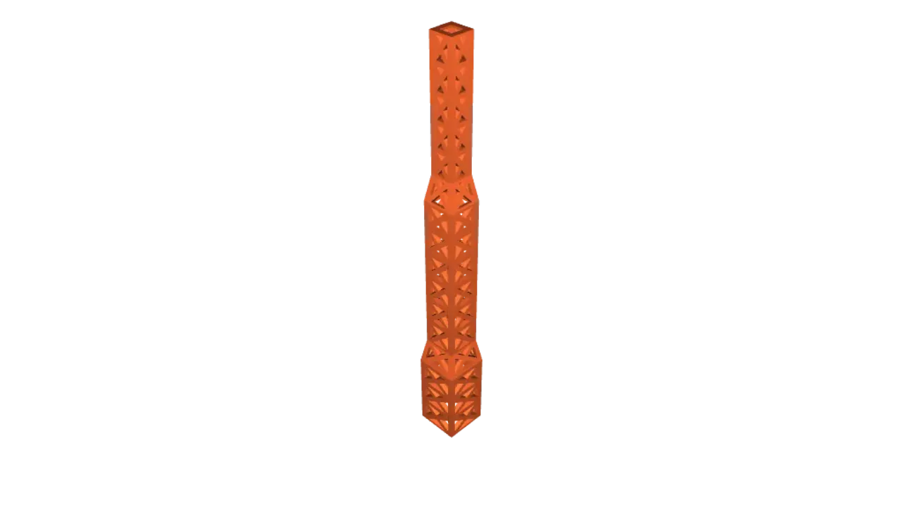 Tokyo Tower 1:500 Scale by Ginger Saw | Download free STL model