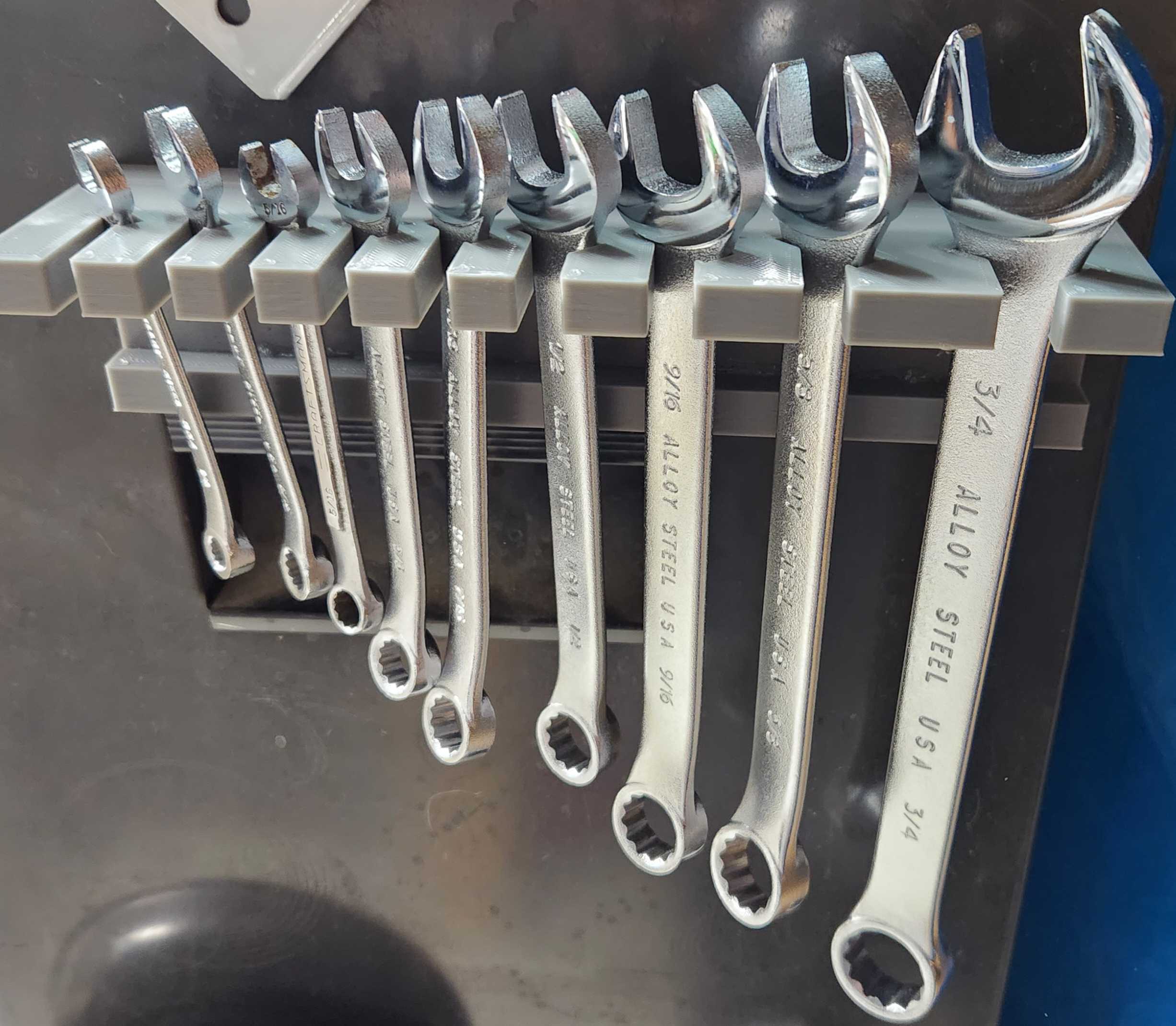 Hanging Combination Wrench Holder