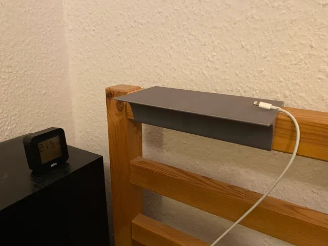 Bed mounted Phone Holder