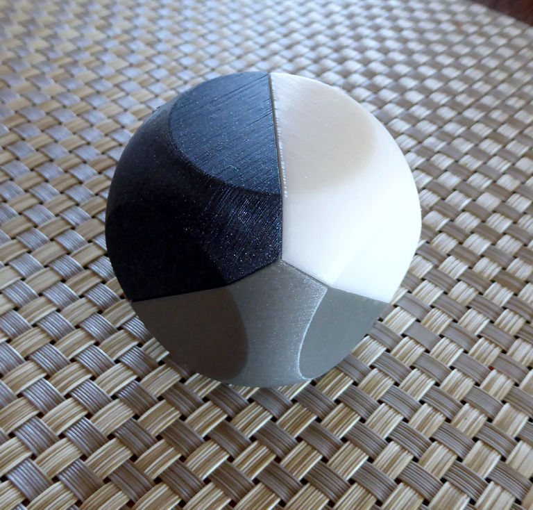 CUBE.BALL.2 "Y" Face Art Puzzle