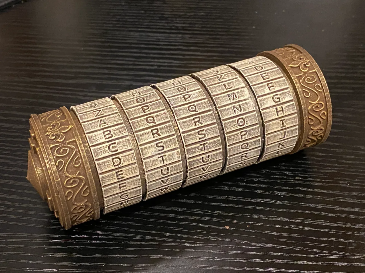 Original - The Da Vinci Code Cryptex Proposal Gift - Ring Case