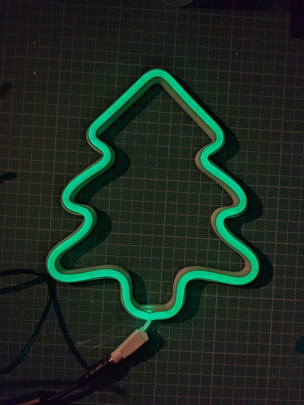 Christmas Tree LED Flex Rope Light Decoration