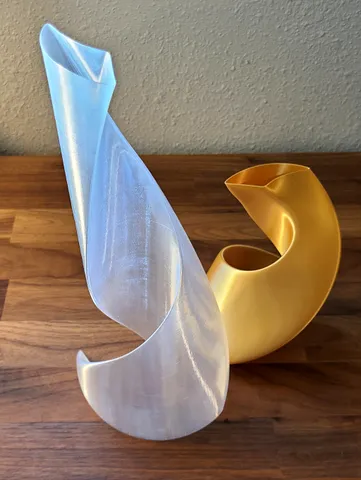 Spiral Helix Vase