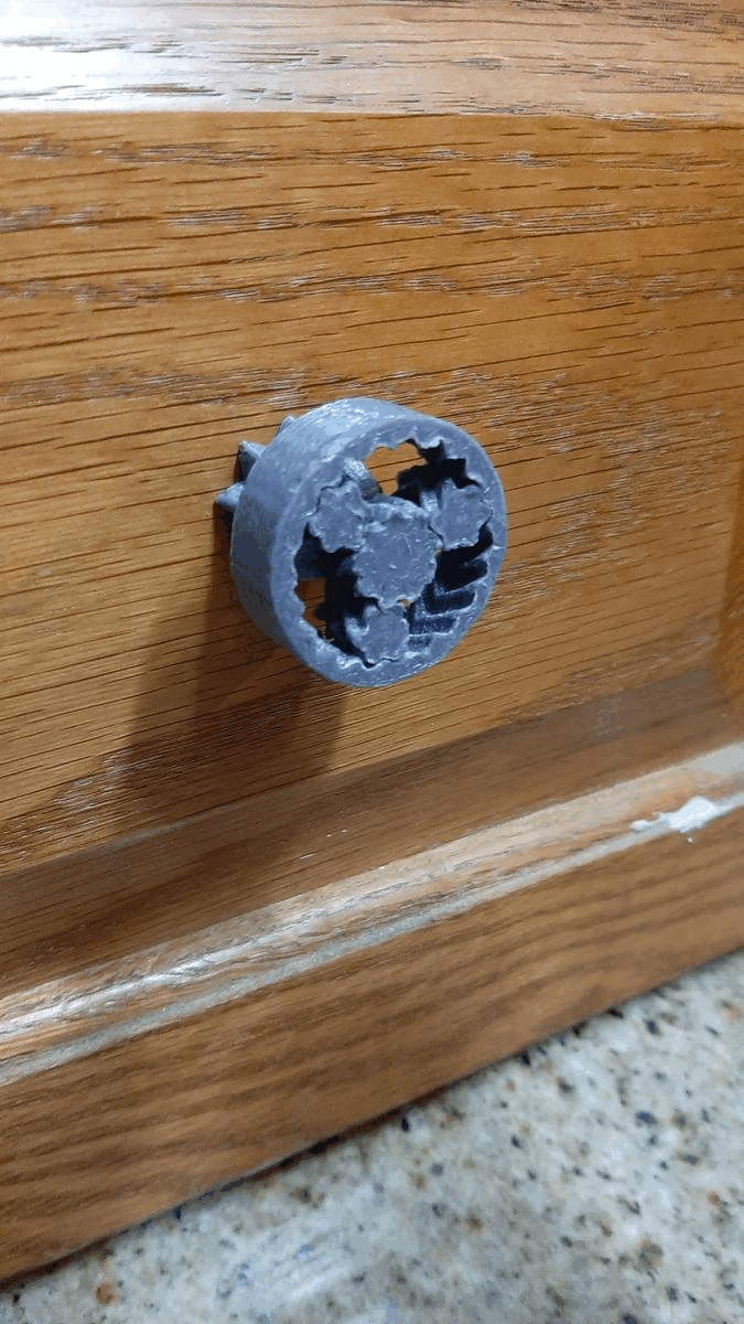 Planetary gear knob