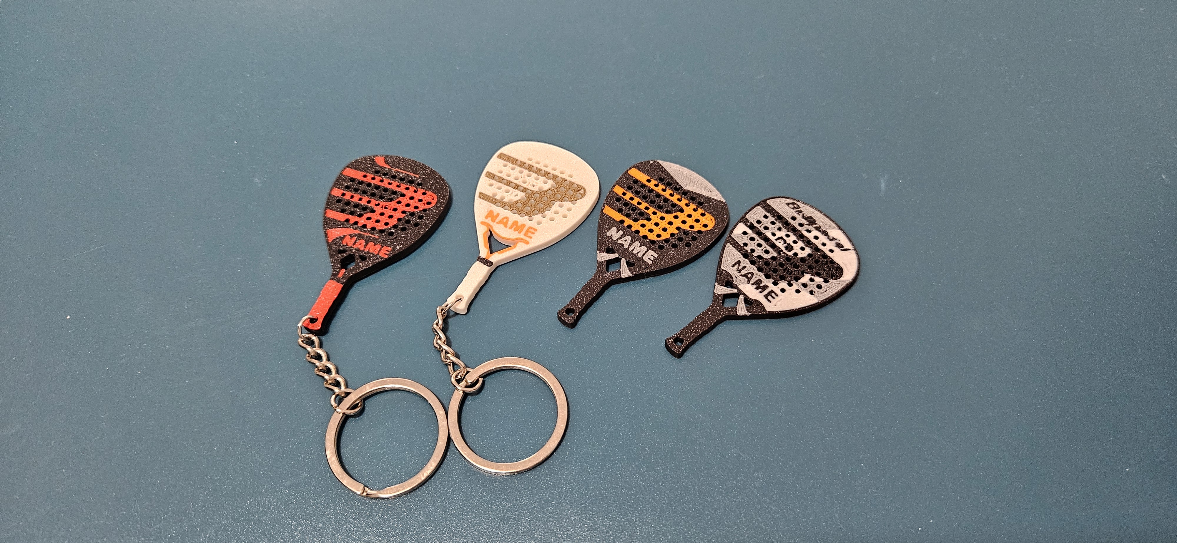 Bullpadel Keychain (Custom Name)