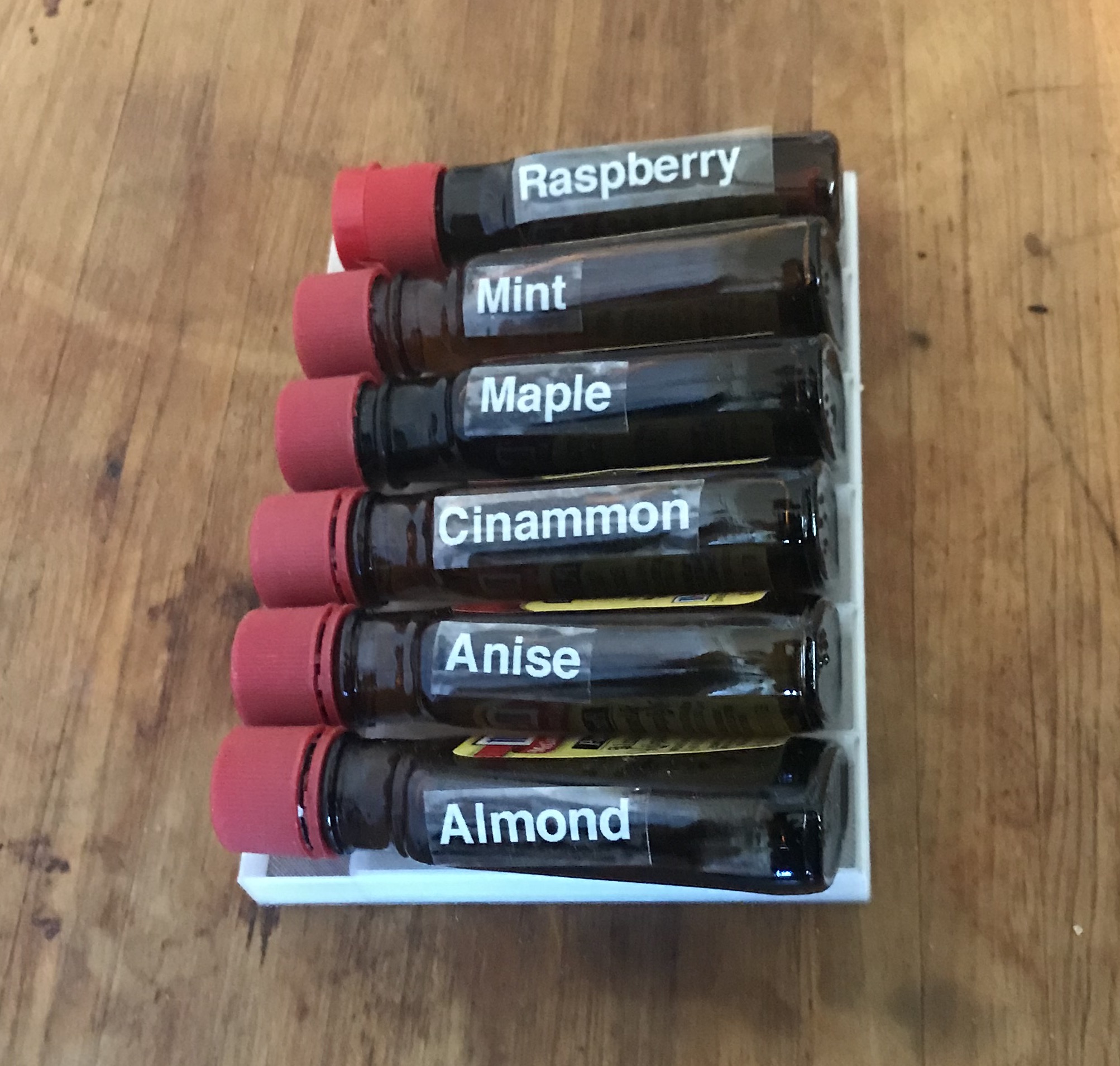 Baking extract caddy