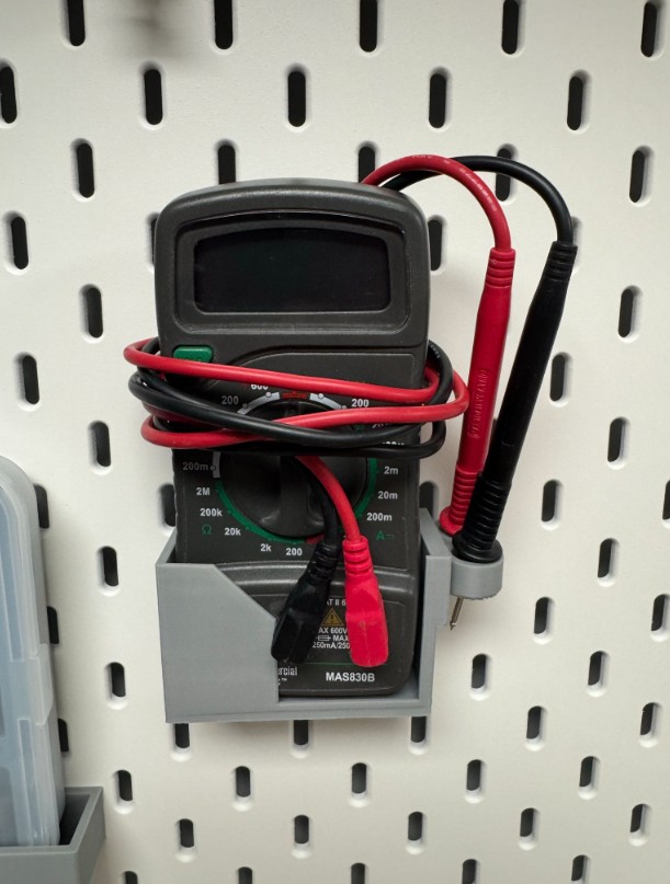 SKADIS mount for Multimeter Commercial Electric MAS830B