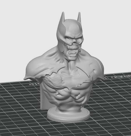 Miniatura 2 do modelo 3D Zombie Batman Statue