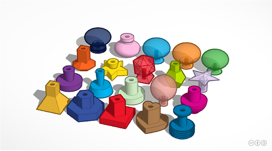 Cabinet Drawer Knobs (Assortment of 20)