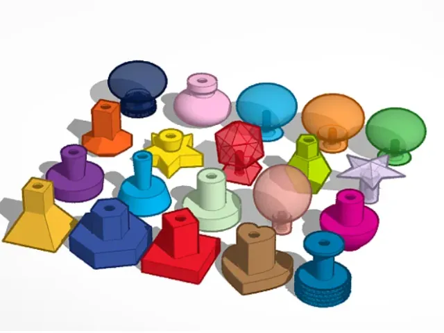 Cabinet Drawer Knobs (Assortment of 20)