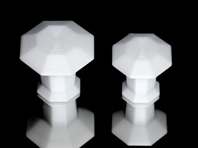 Octagon Drawer or Cabinet Pull Knobs SAE & Metric Threaded