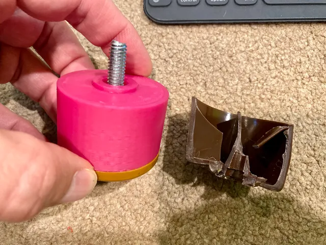 Replacement leg for Crate & Barrel couch