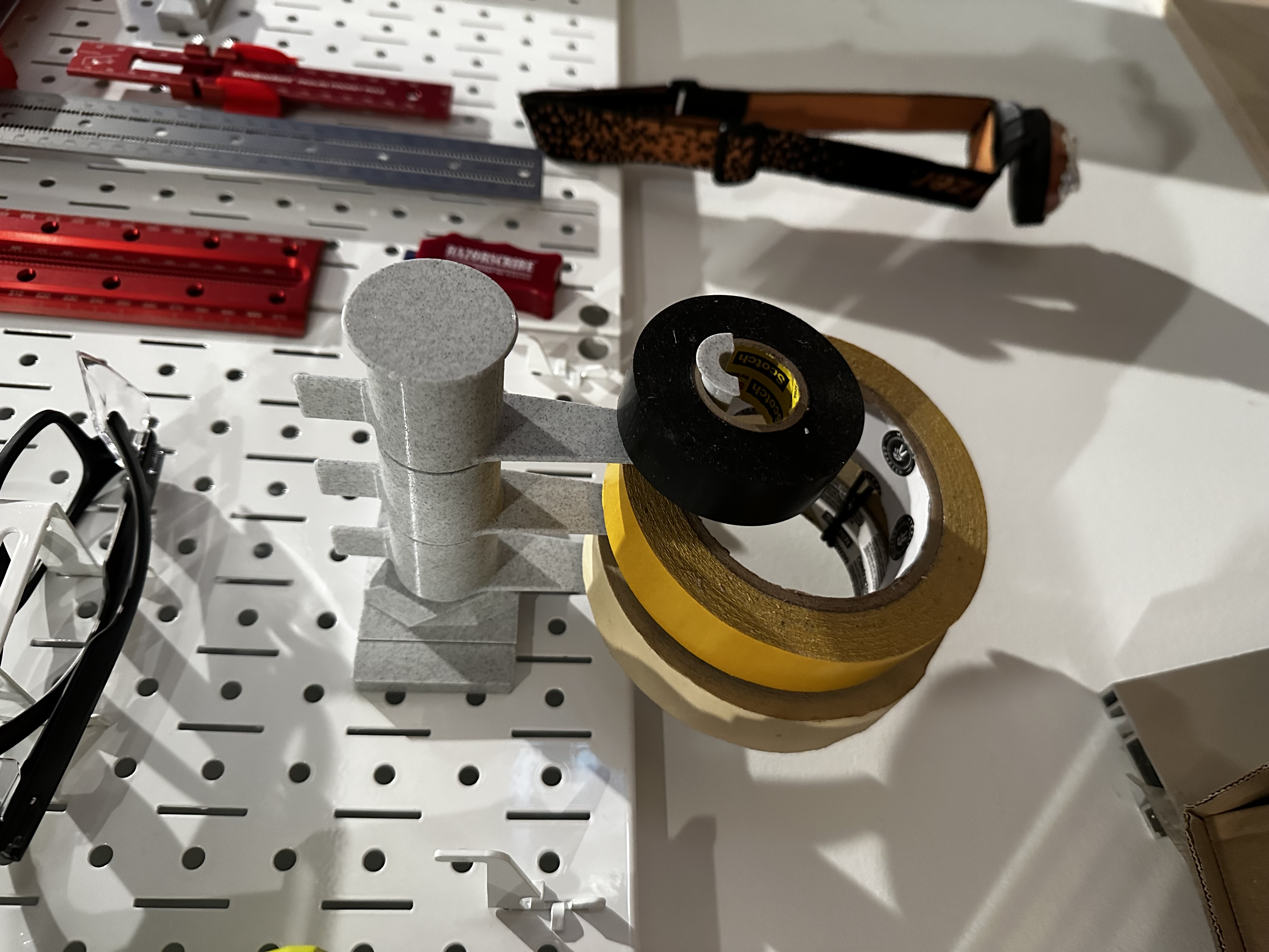 Modular Tape Holder for Wall Control System