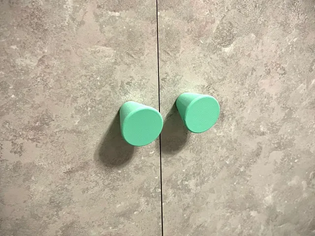Conical Contemporary Cabinet Knob (Large & Small)