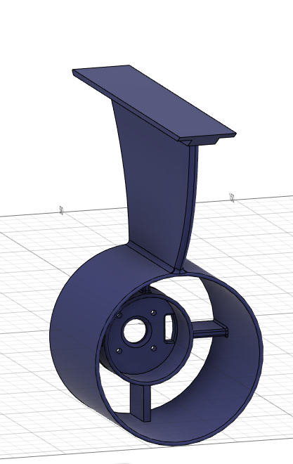 Motorfinne 3D model