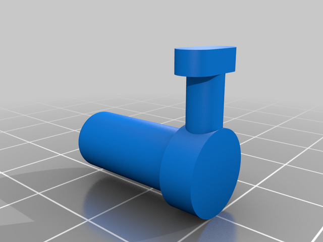 Curtain glider for certain Burstner RV's by Mats E, preview from Printables