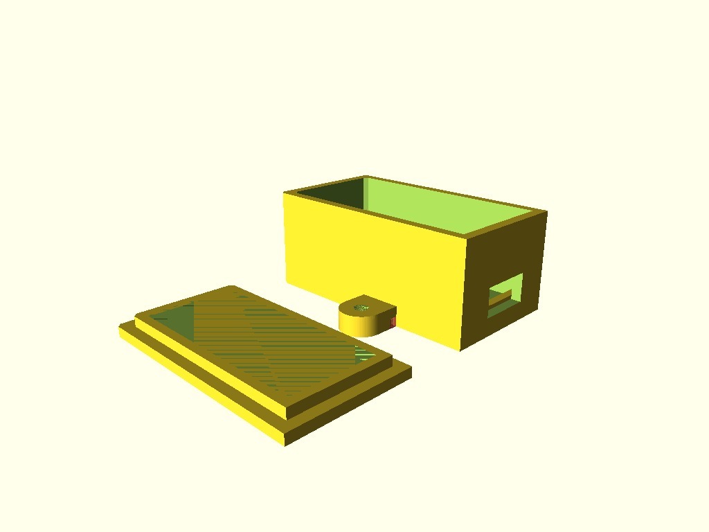 Miniatura 4 do modelo 3D Wemos D1 mini box