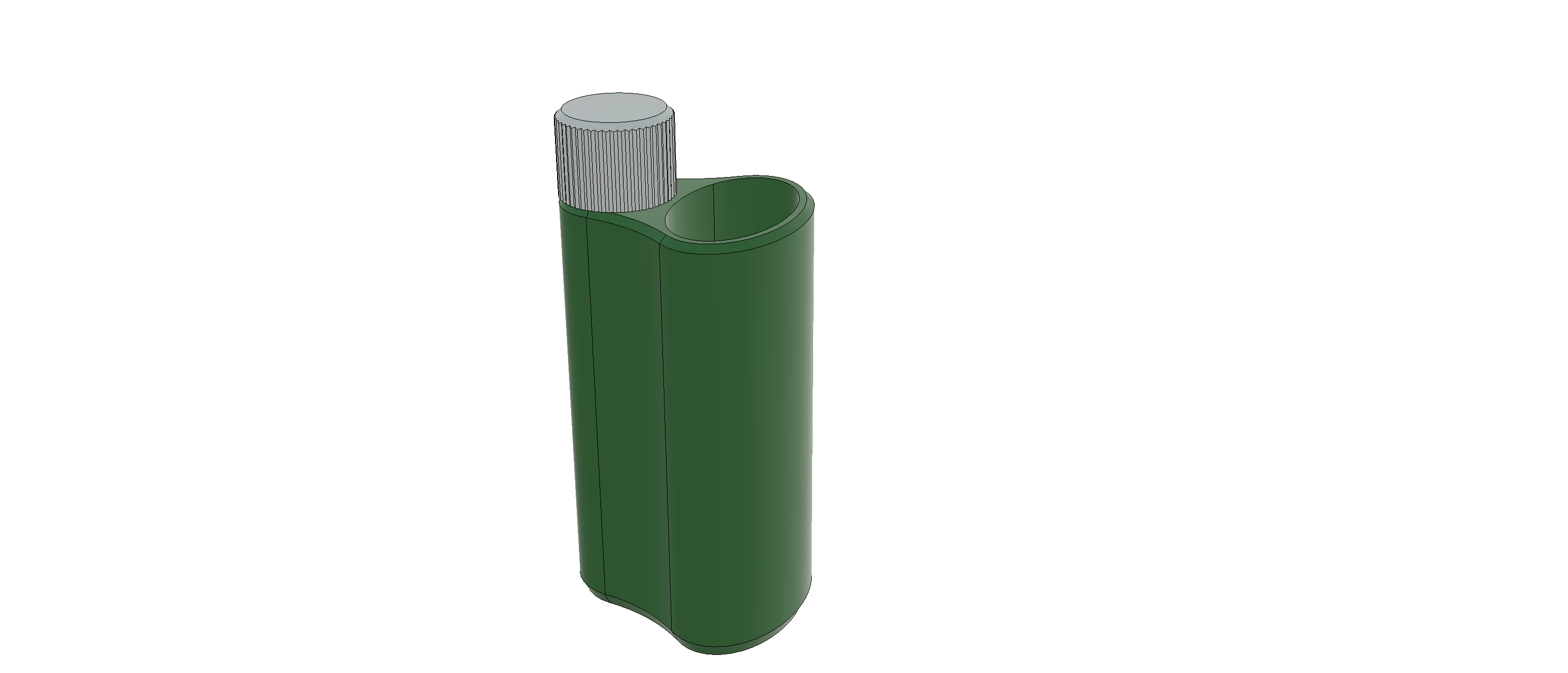 Doob Tube Lighter Holder by Emory Download free STL model