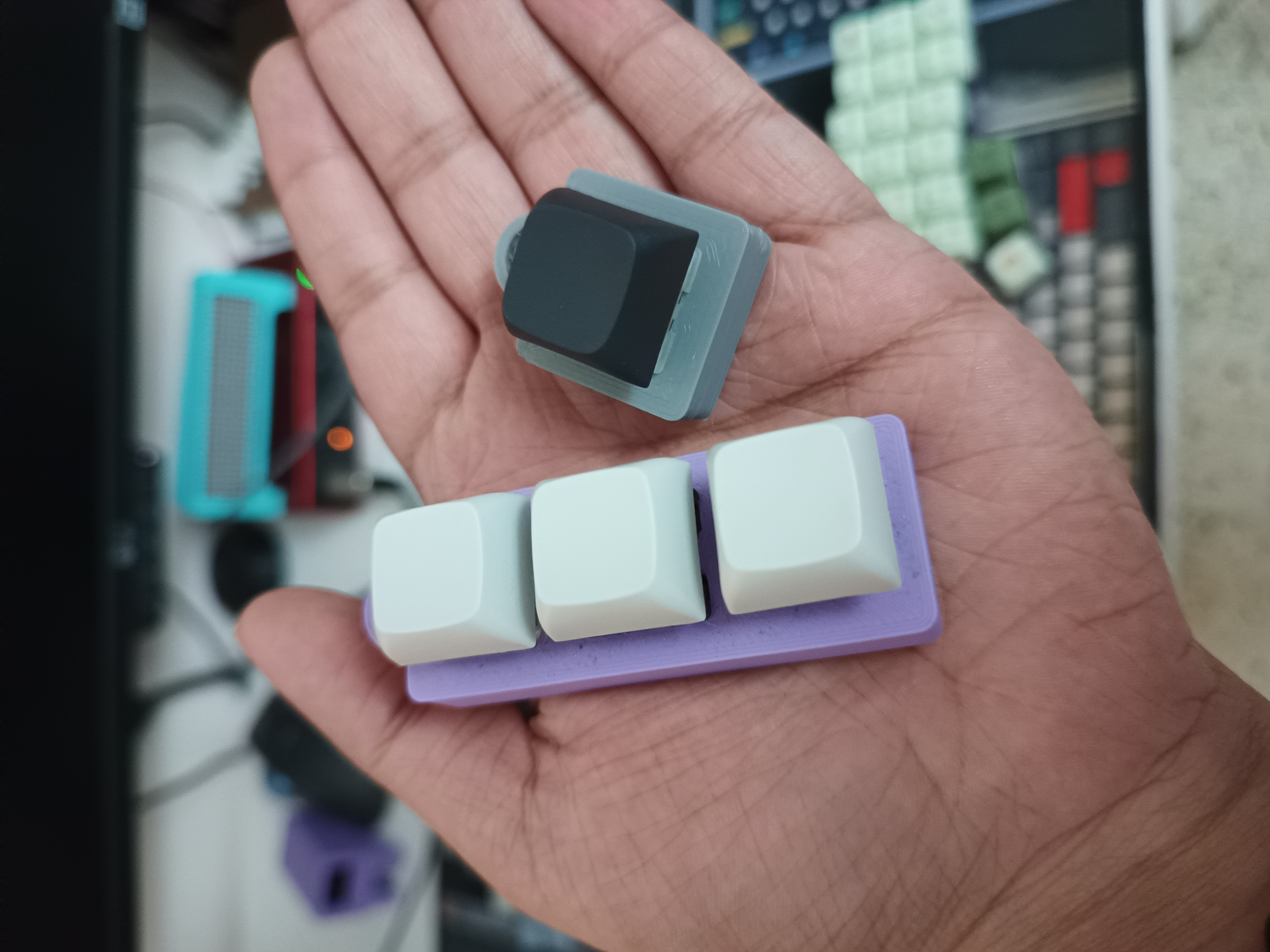 Mechanical Keyboard Switch Keychains