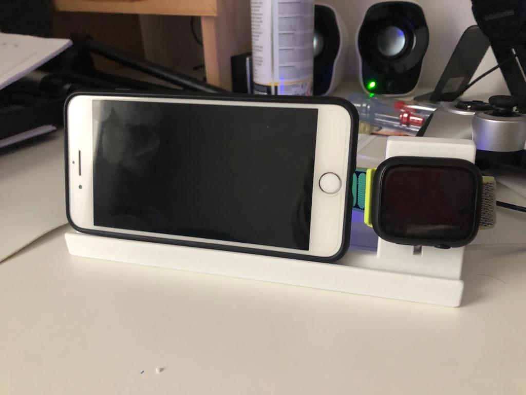 Yet another iPhone & Apple Watch Stand
