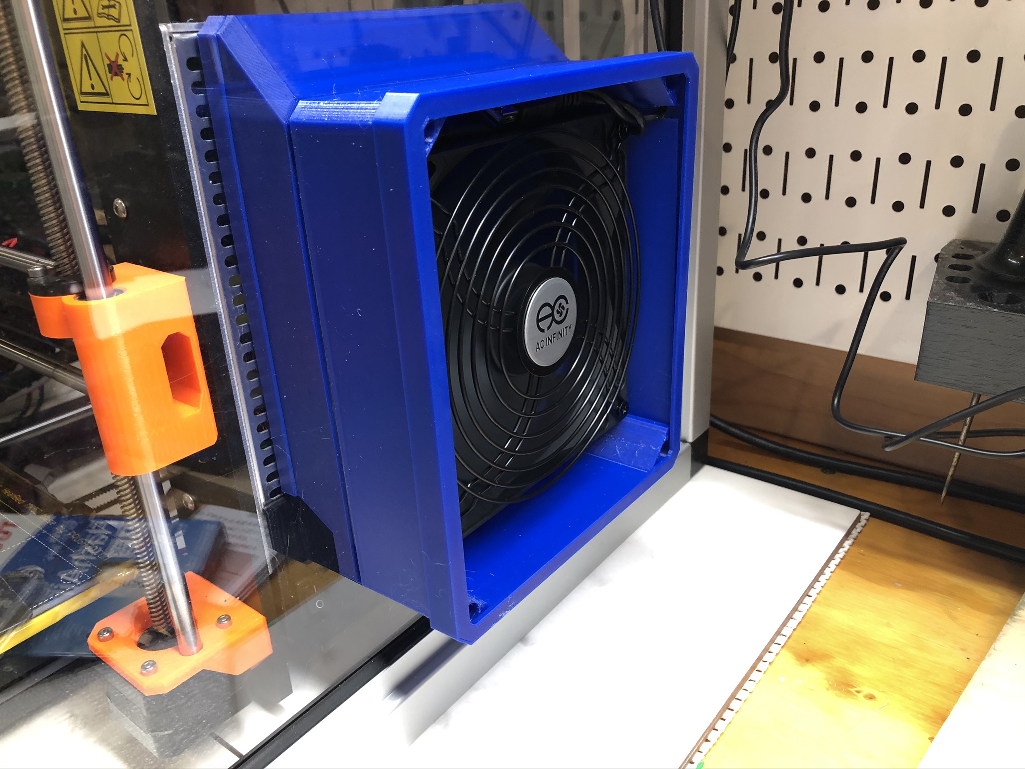 140mm fan housing + filter for Hall Precision SingleCell Enclosure