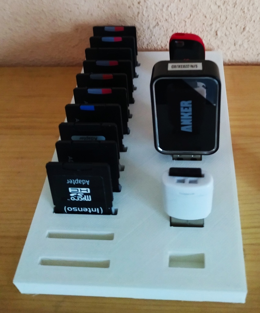  SD Card & USB Stick Organizer	