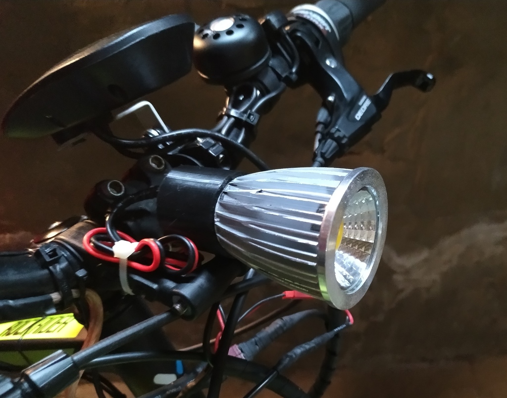Ultra bright bike light for under 3€