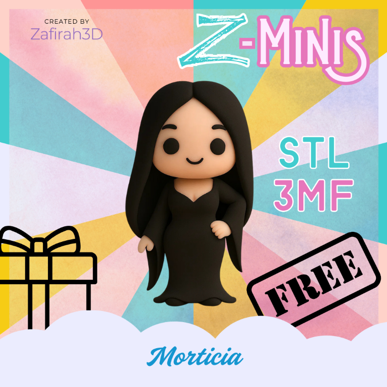 MORTICIA FOR FREE Z-MINIS