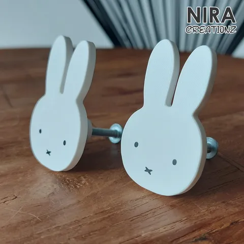 Miffy drawer knob