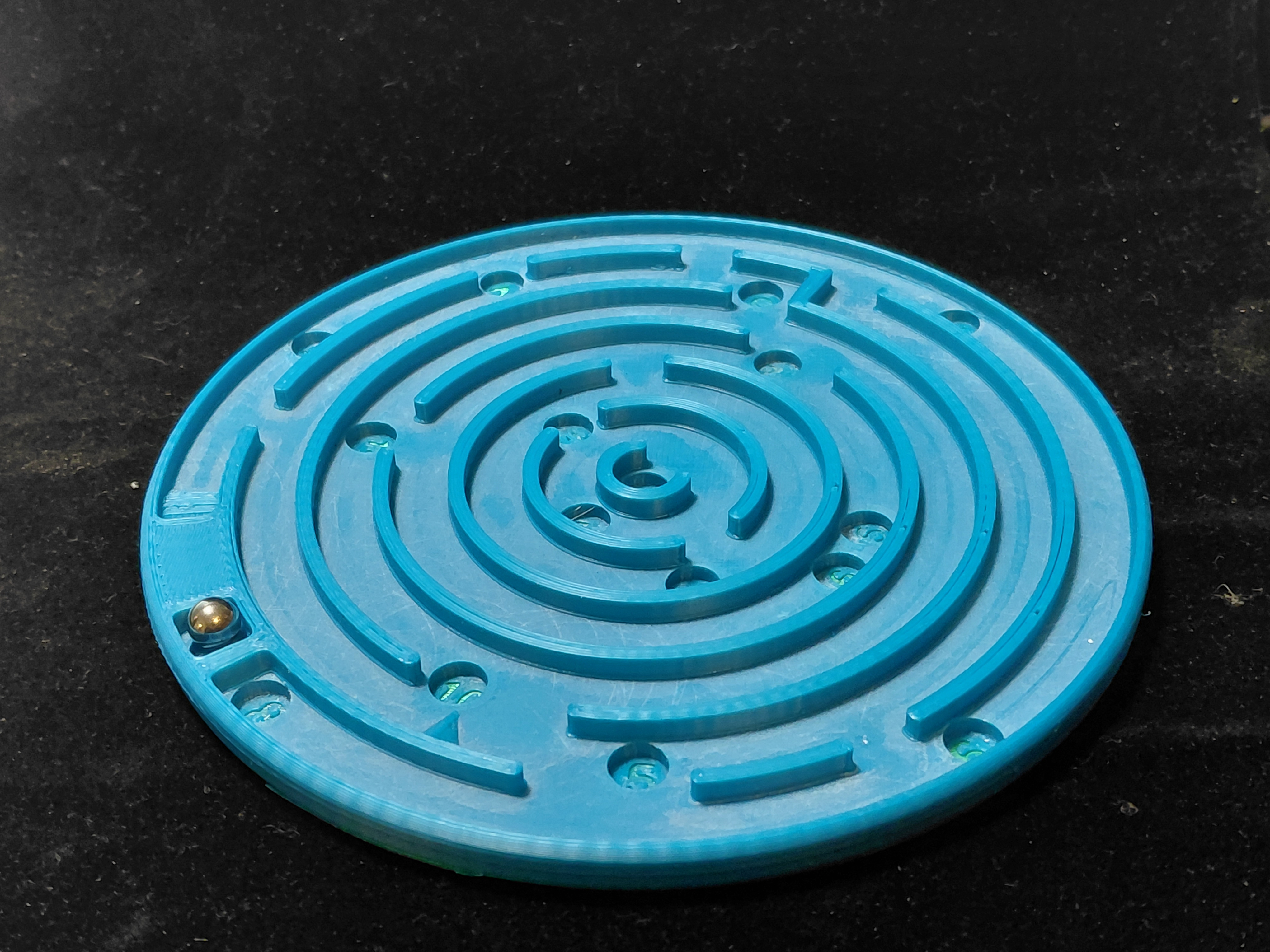 Marble Labyrinth - Numbered Holes