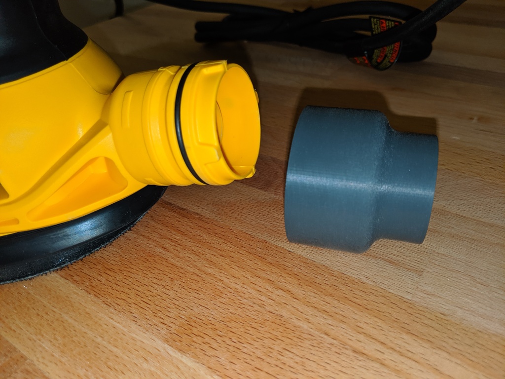 Dewalt Orbital Sander Adapter for Shop Vacuum 1.25