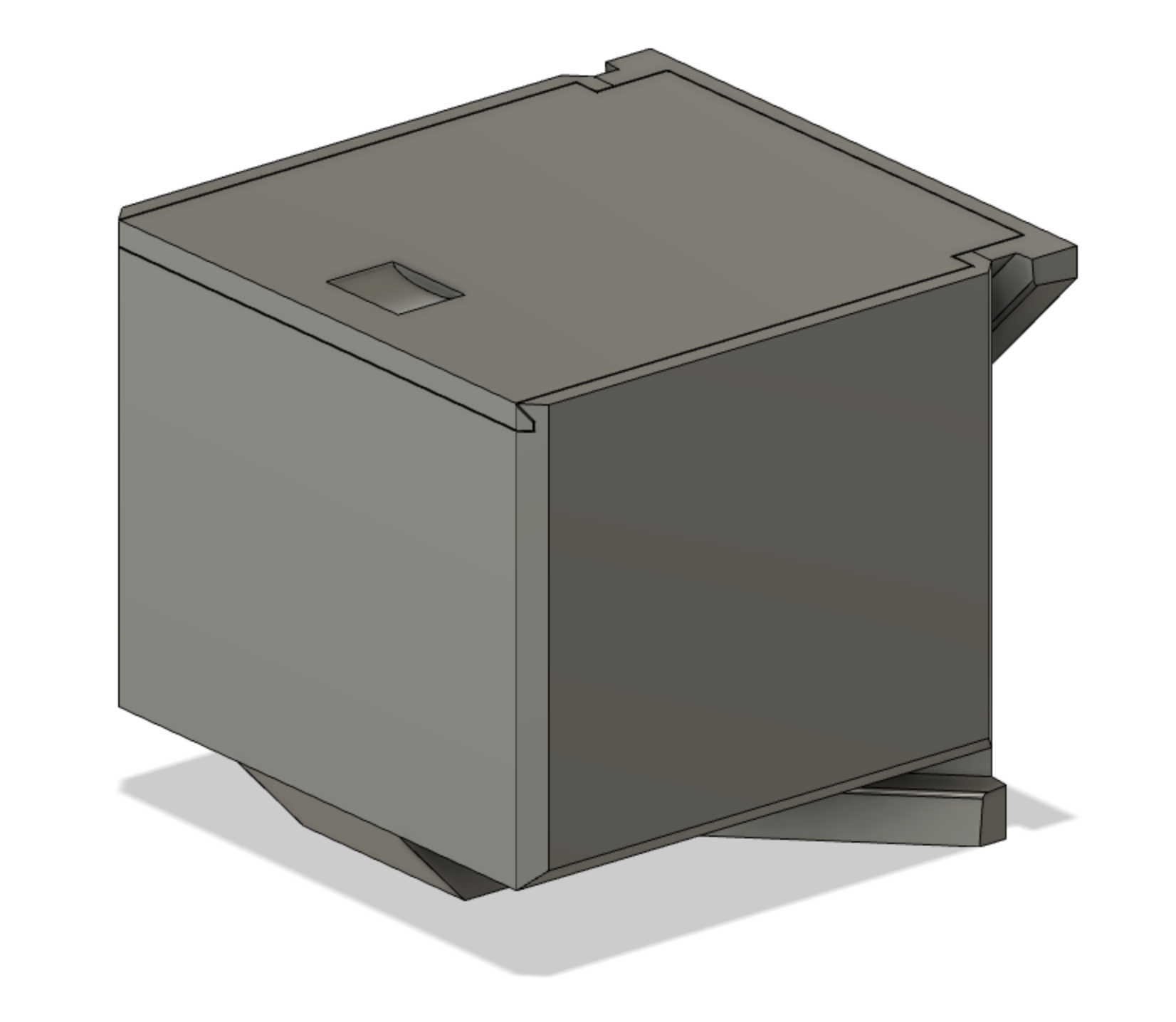 Bin for Ryobi Link with lid and print in place magnets!