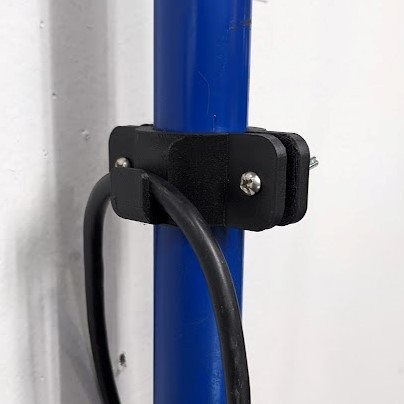 Pipe Clamp with Hook (fully customizable)