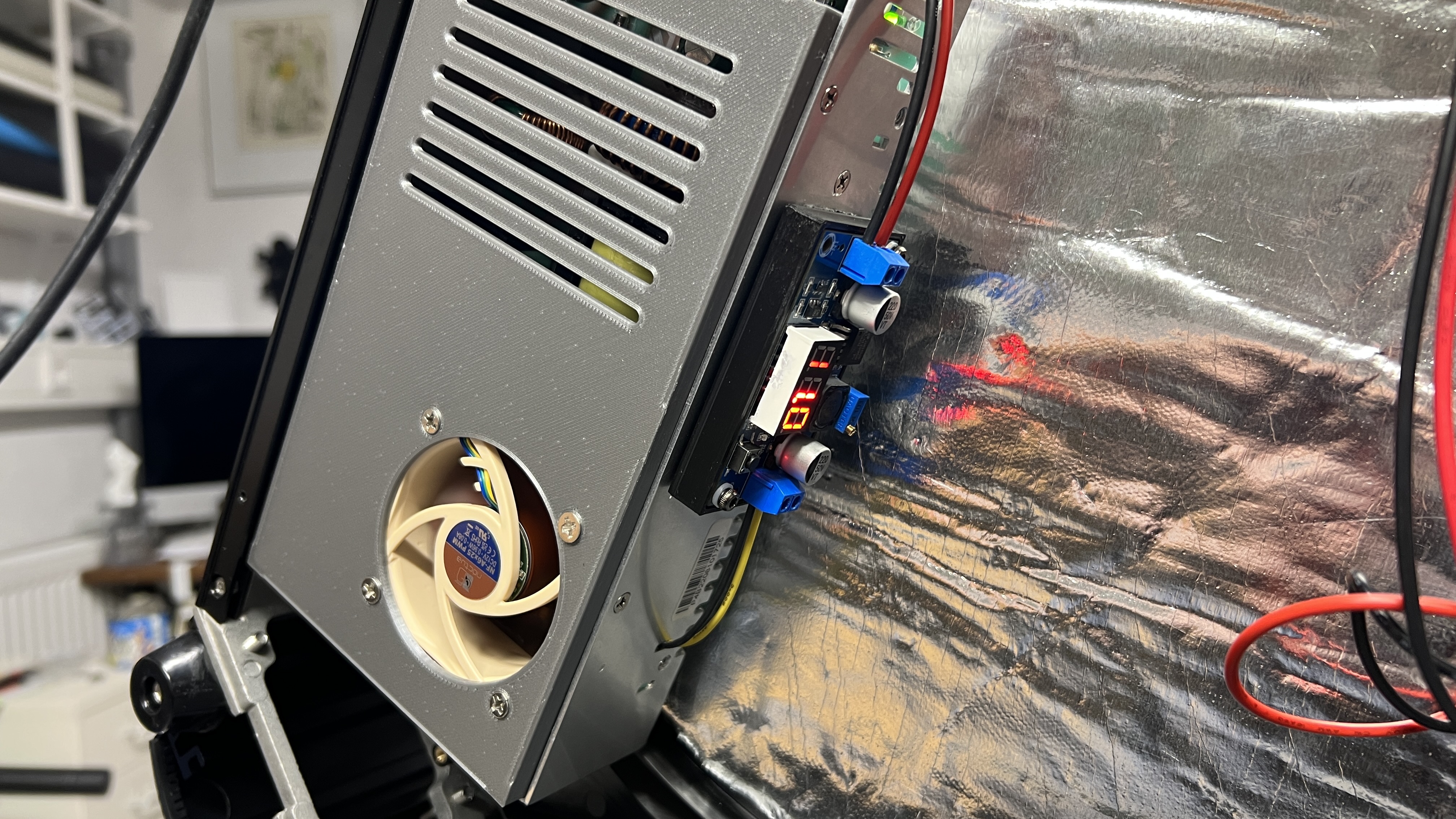 FLSUN V400 Power Supply Silent Mod Noctua 60x25