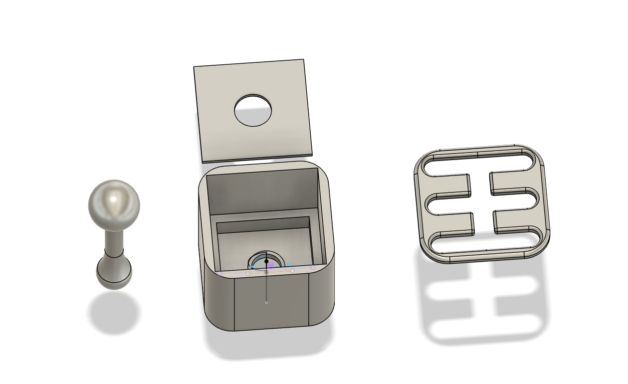 Miniatura 4 do modelo 3D Stick shift fidget