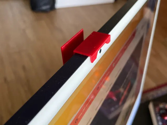 Continuity camera mount for iMac 24