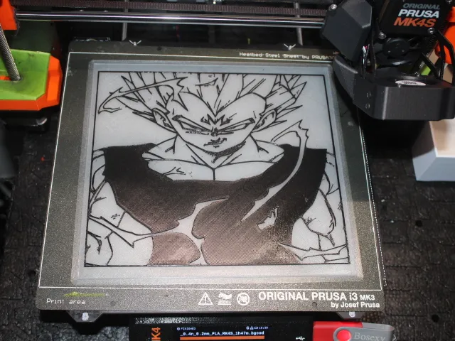 Vegeta Wall Decoration