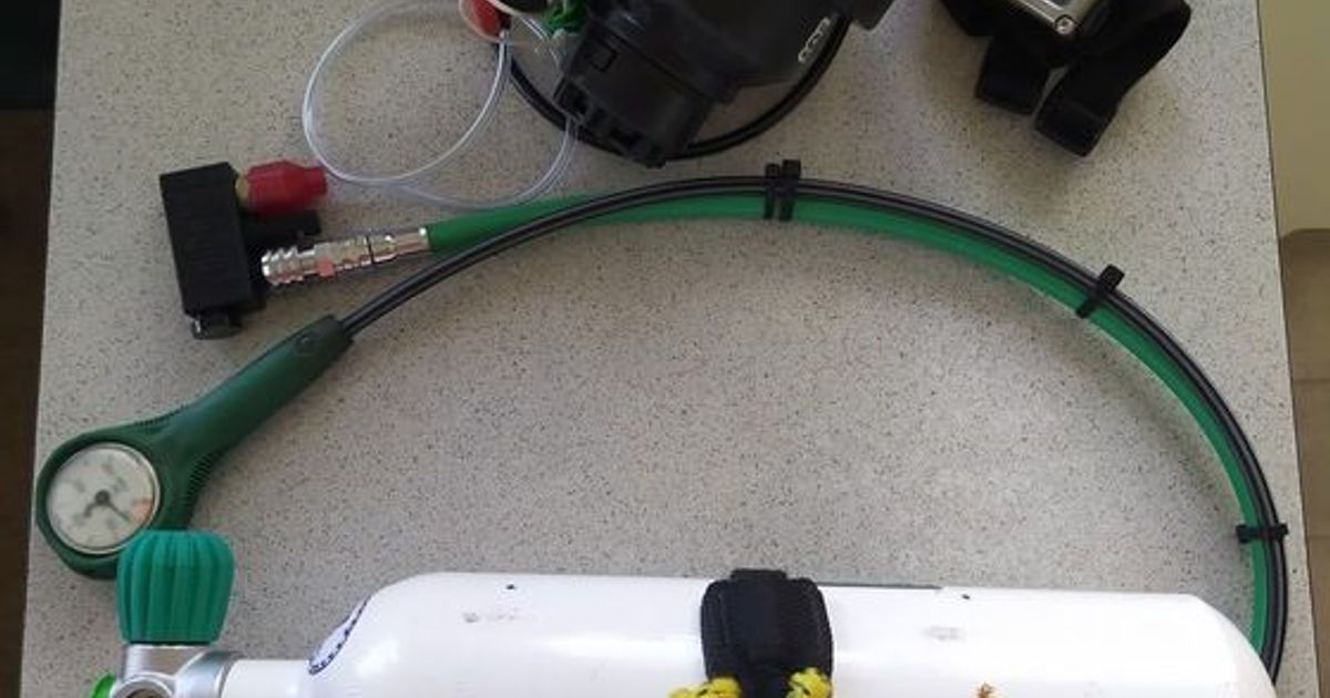 Sensor Calibration Kit for the KISS Sidewinder Rebreather by mikeller ...