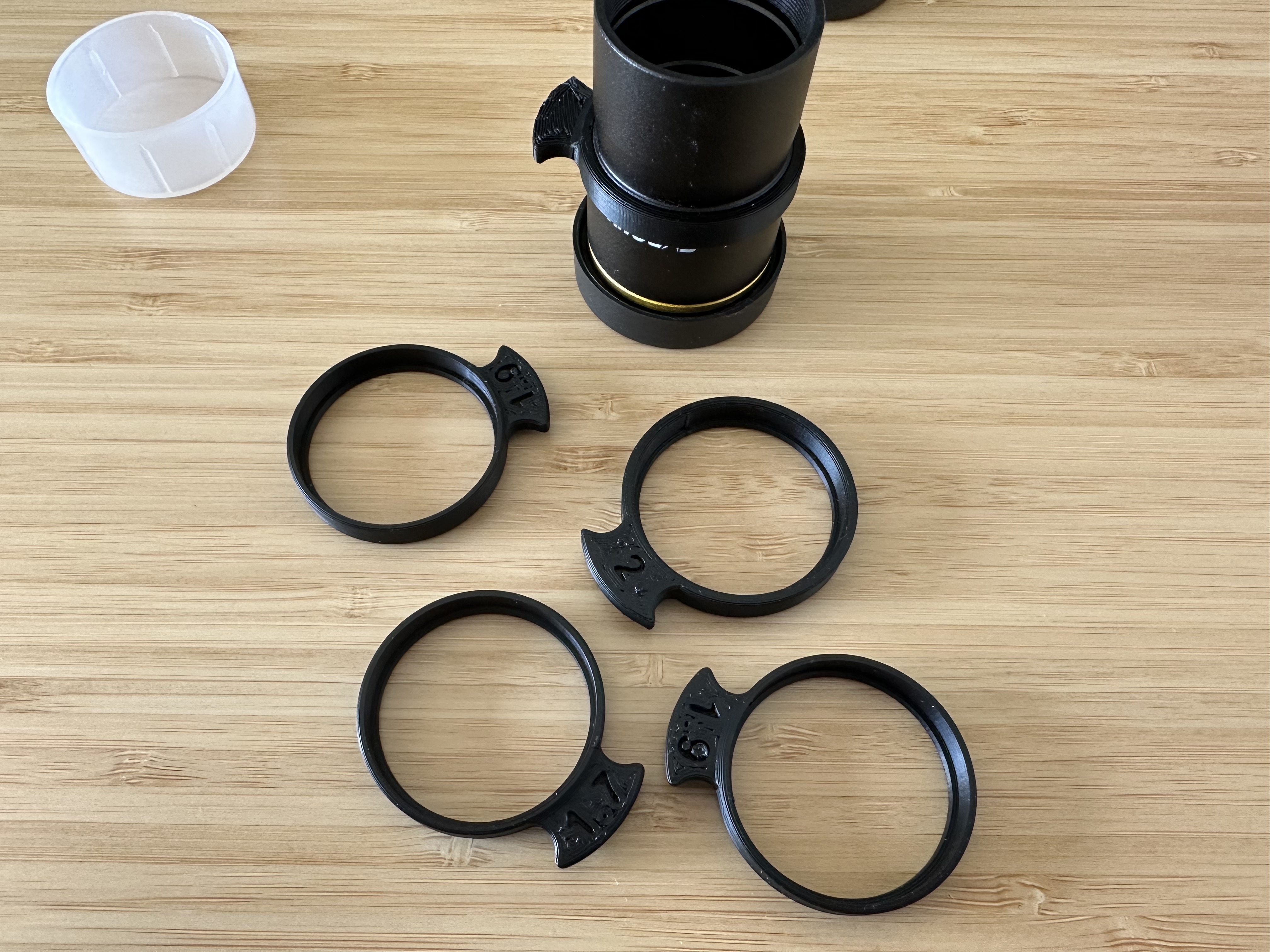 Parfocal ring for goldline / svbony telescope eyepiece