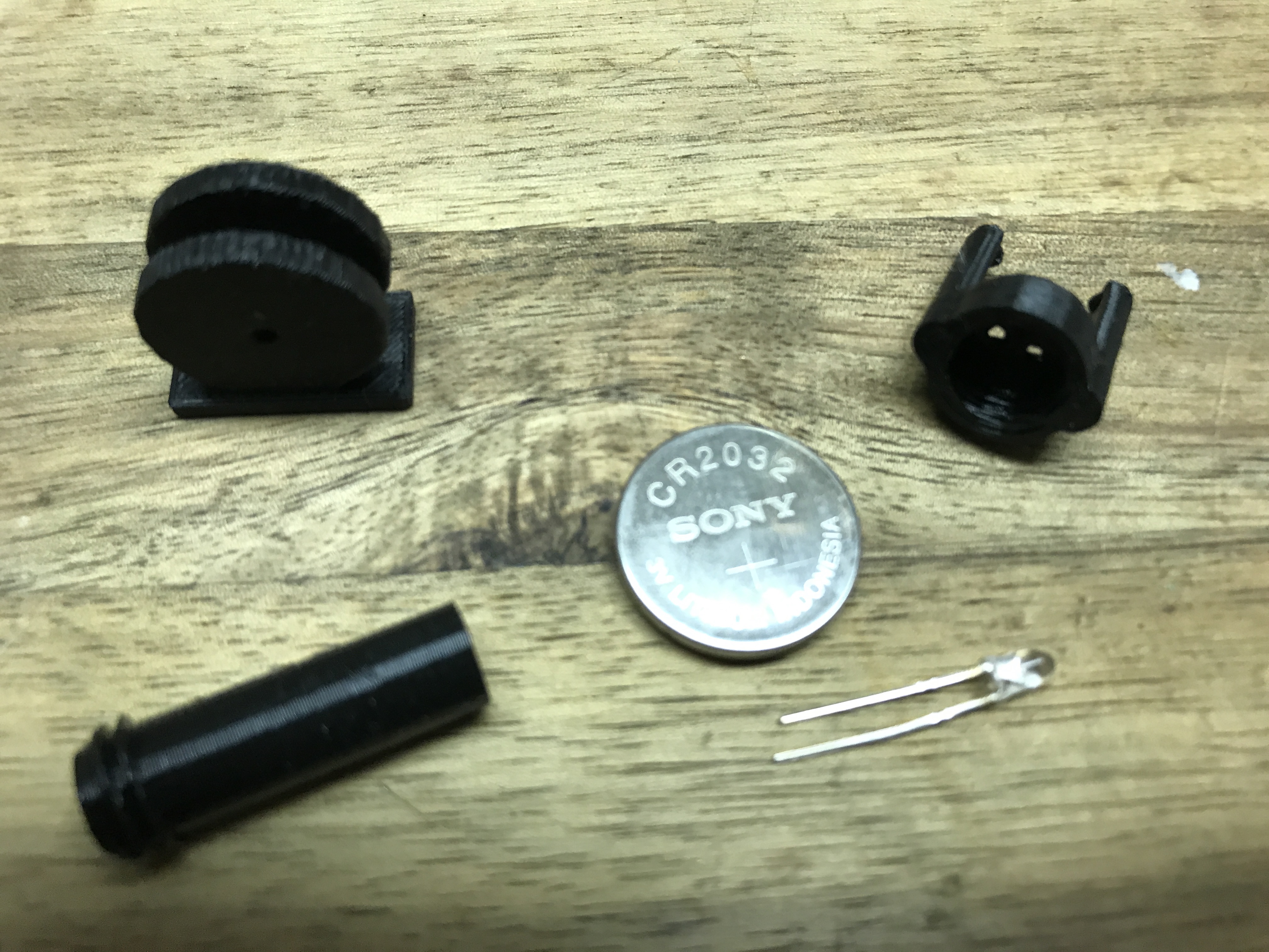 Miniatura 3 do modelo 3D LED Mini Spotlight - Rotating
