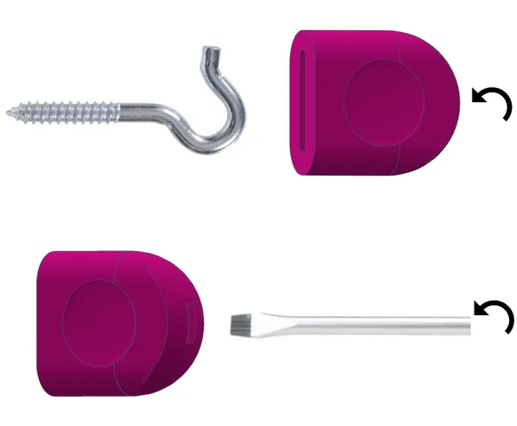 Hook Driver Screwdriver