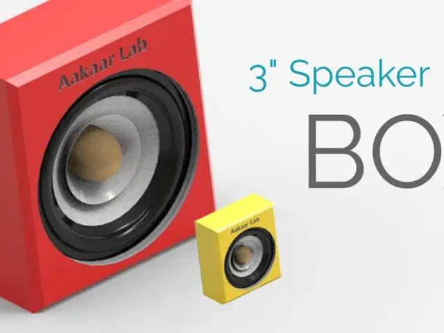 3 Inch Speaker Box