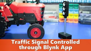 Traffic Signal Control through Blynk App