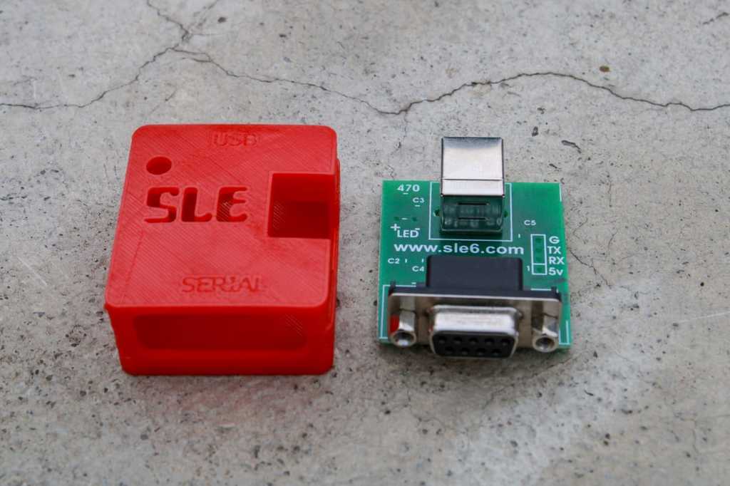 USB to serial converted BOX (local made)