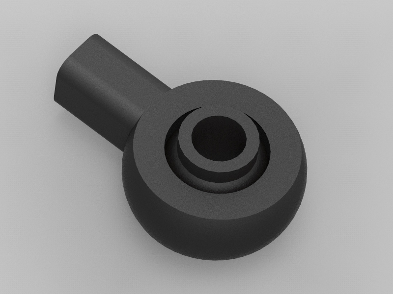 M3 Ball head rod holder