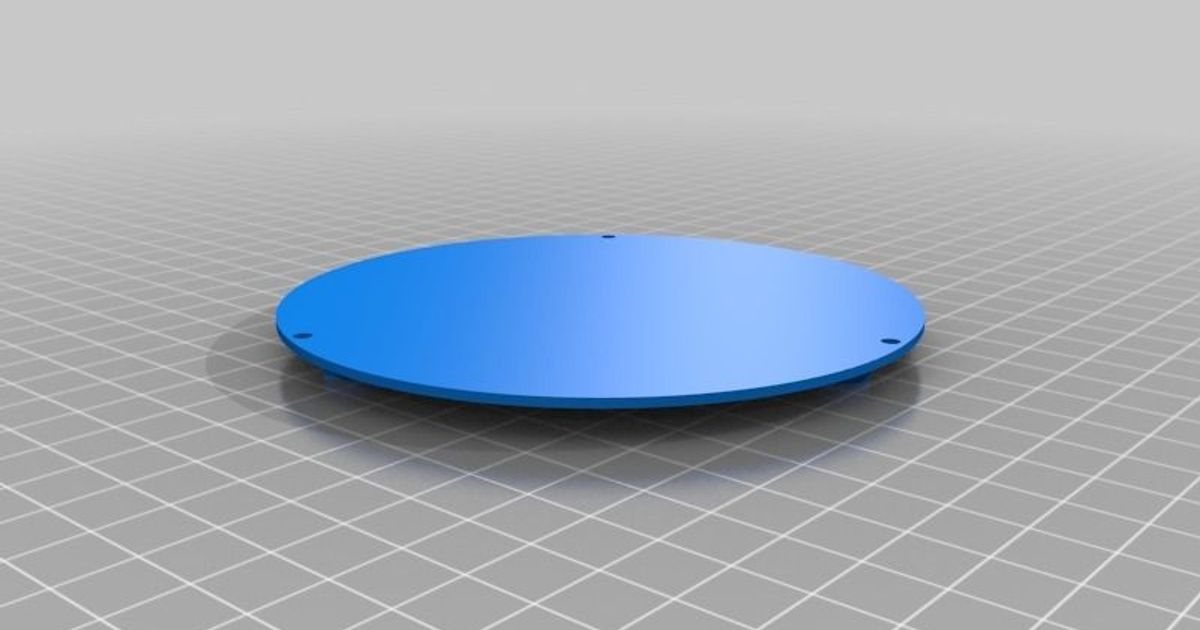 Acrylic design holder for 70x3 mm with a round type switch by Aakaar