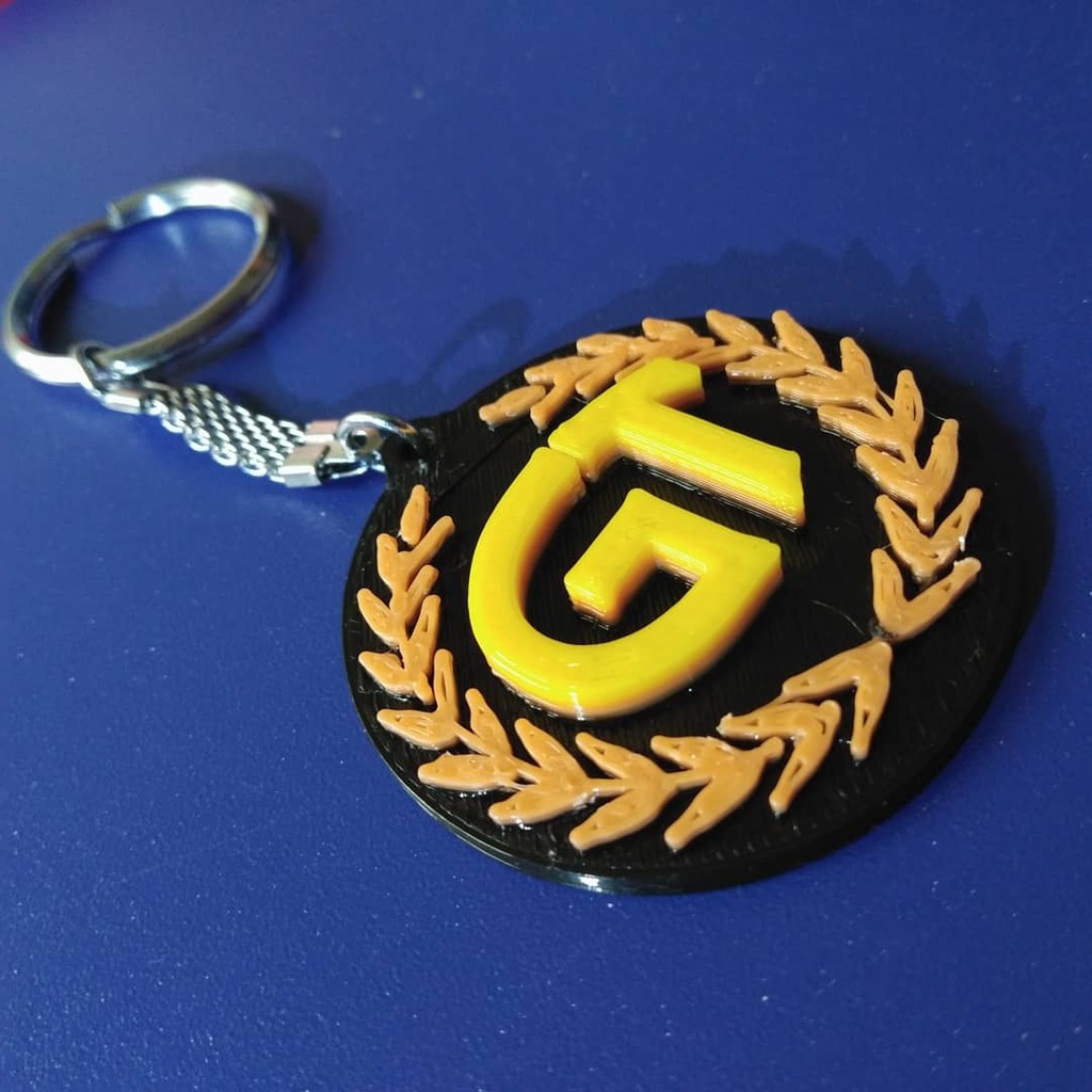 royral enfield continental GT key chain logo